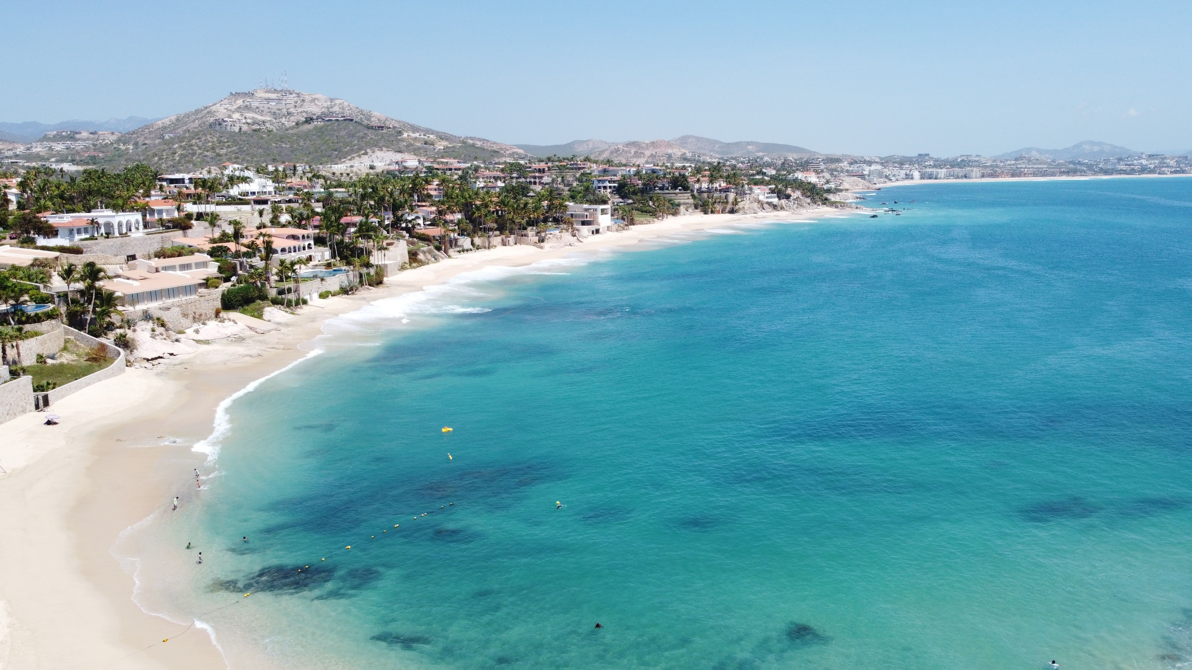 View of Santa Maria Beach, Cabo San Lucas, Baja California, Mexico