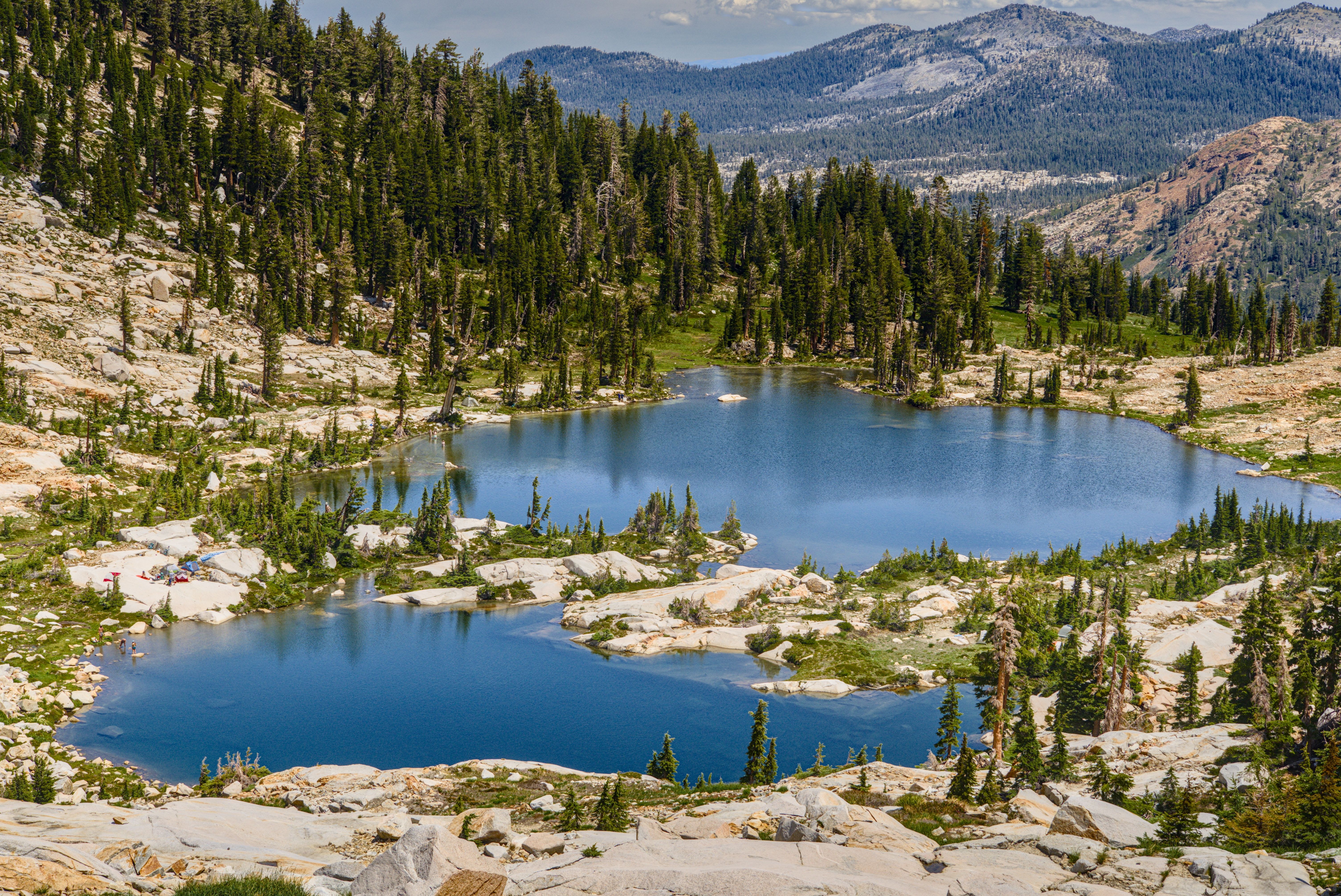 Lake Doris on Desolation Wilderness California