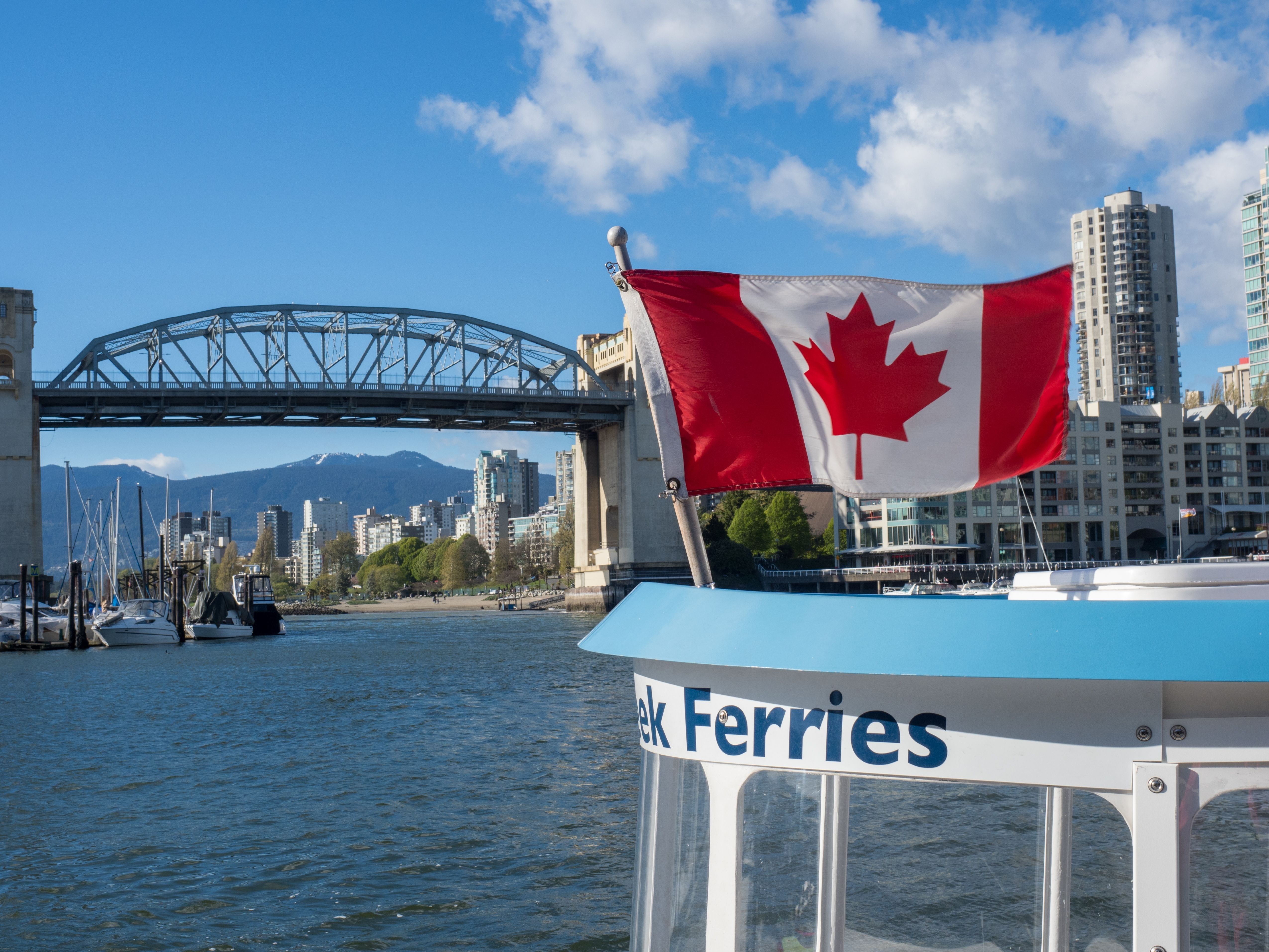 Canadian Flag, Ferry