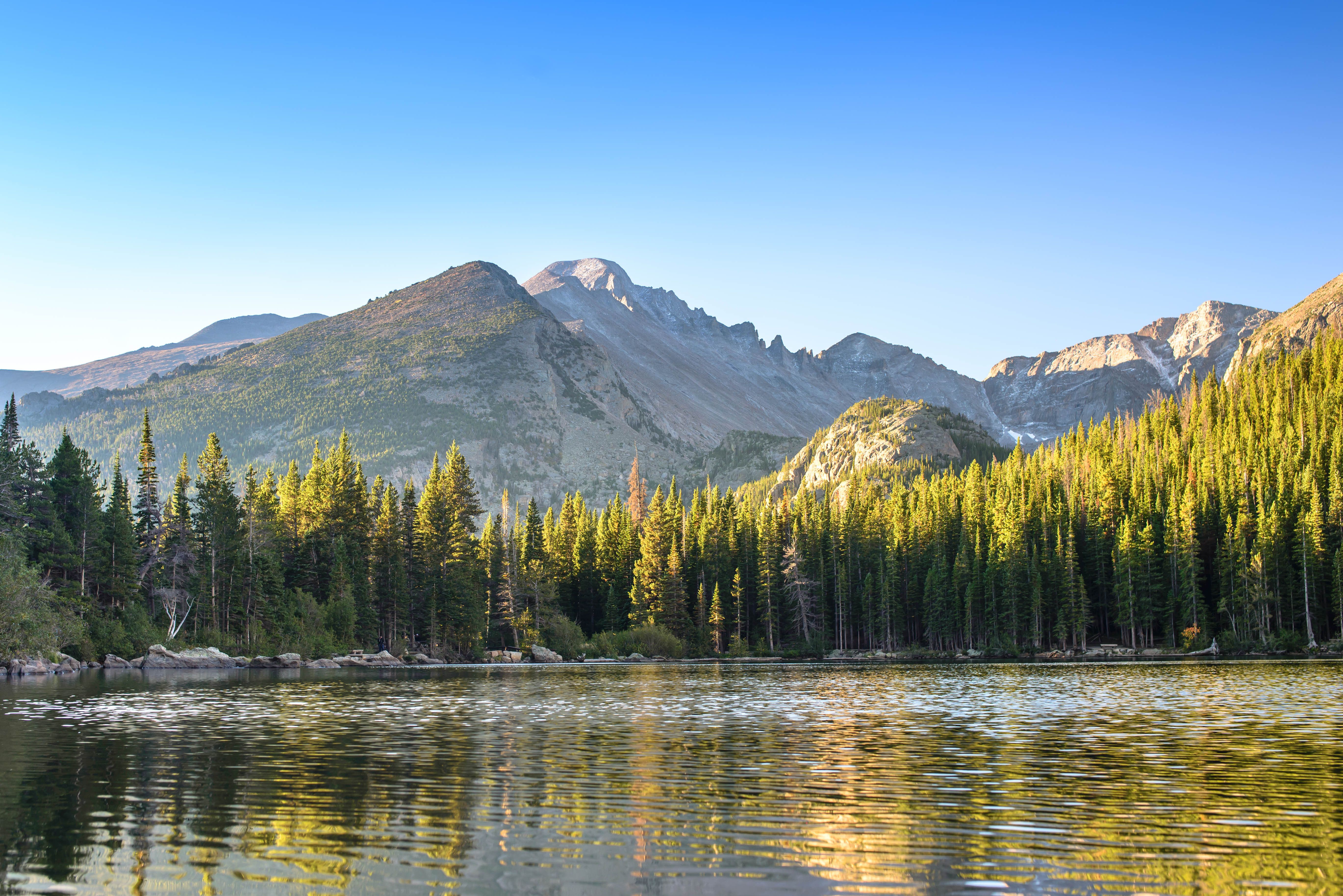 Bear Lake Sunrise at Rocky Mountain National Park