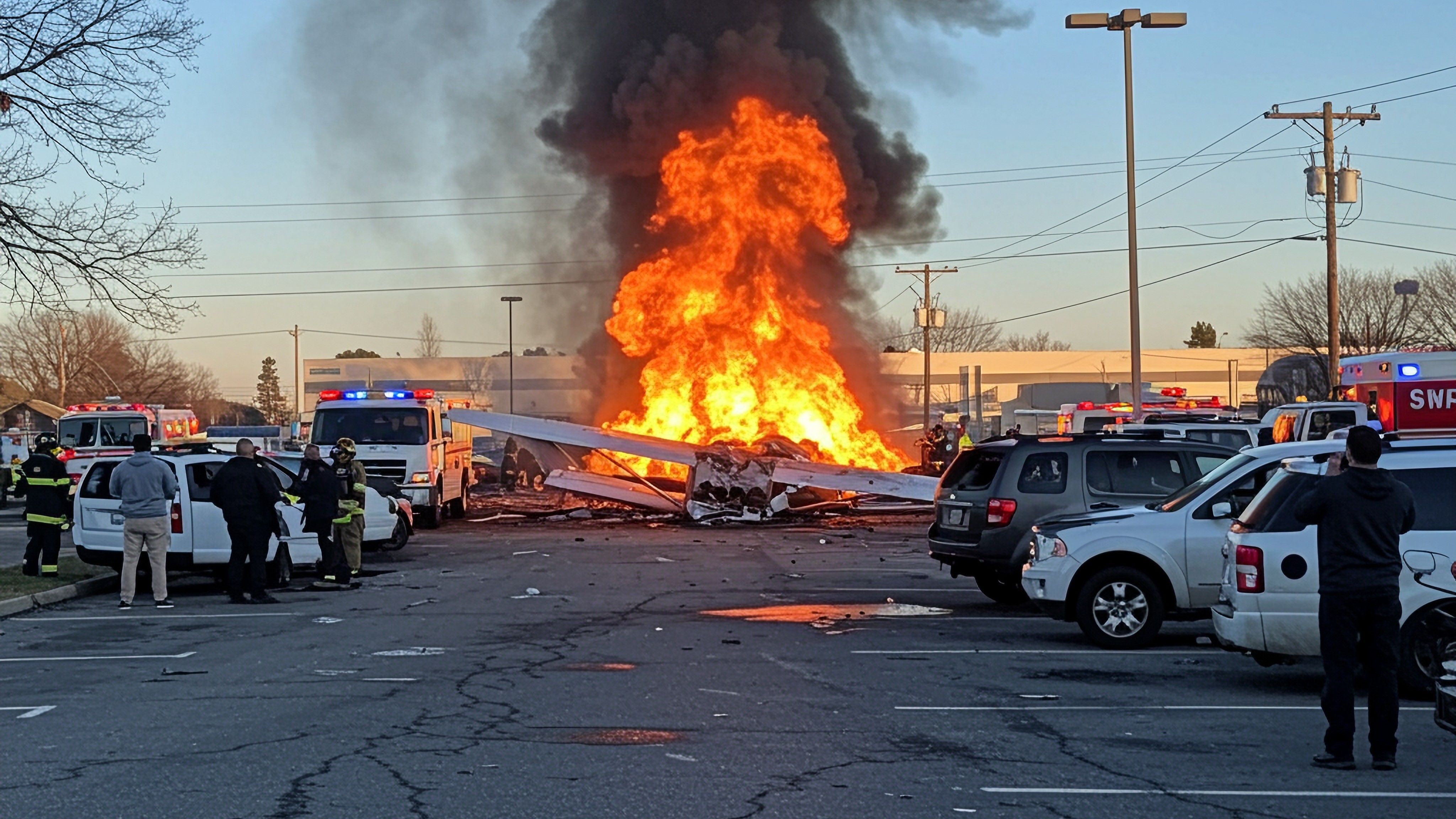 Five People Injured After Small Plane Crashes in Pennsylvania, Erupting Into Flames