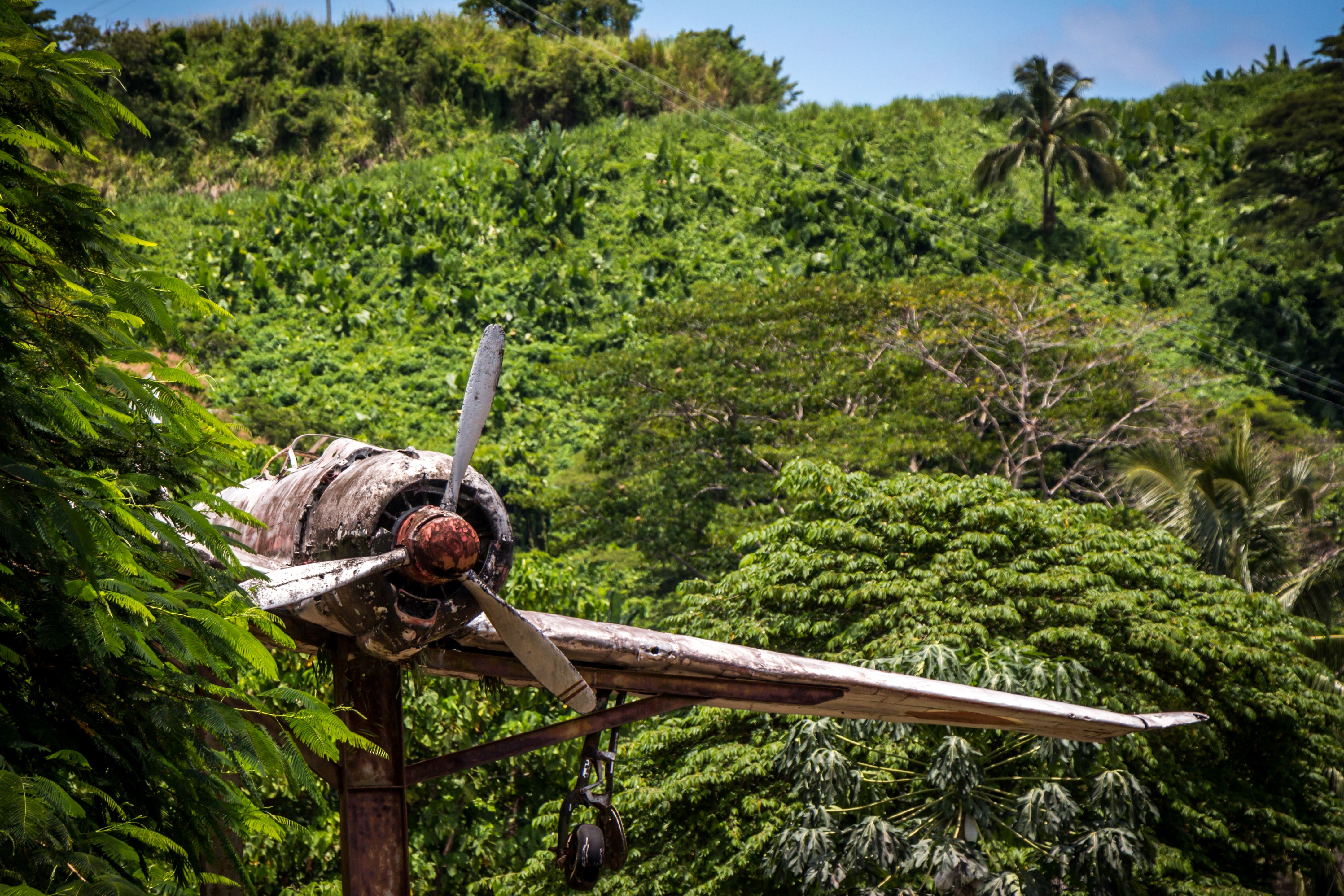 World War II Monument on Bougainville Island in Papua New Guinea 2