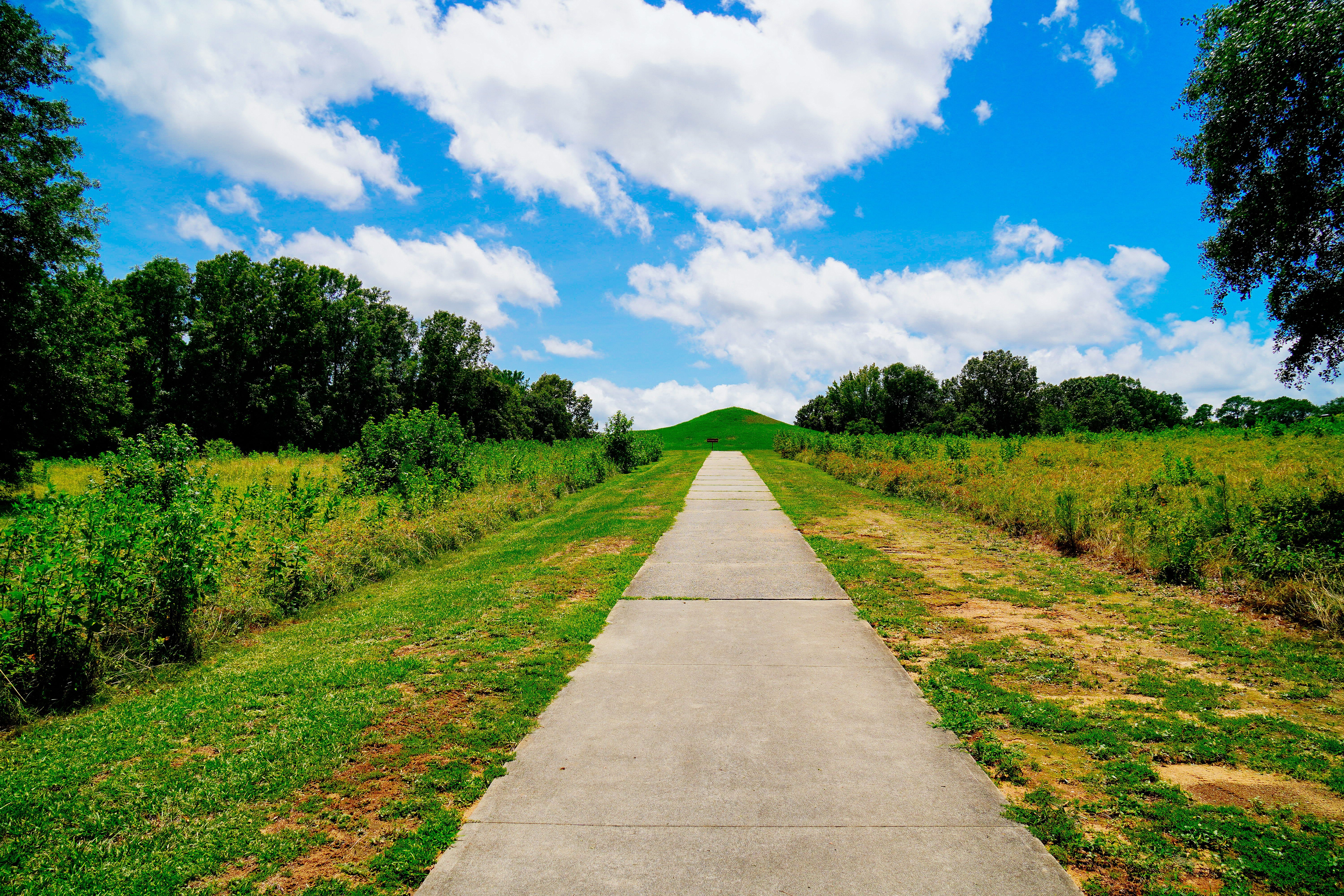 Macon, Georgia - Ocmulgee Mounds National History Park Landscape