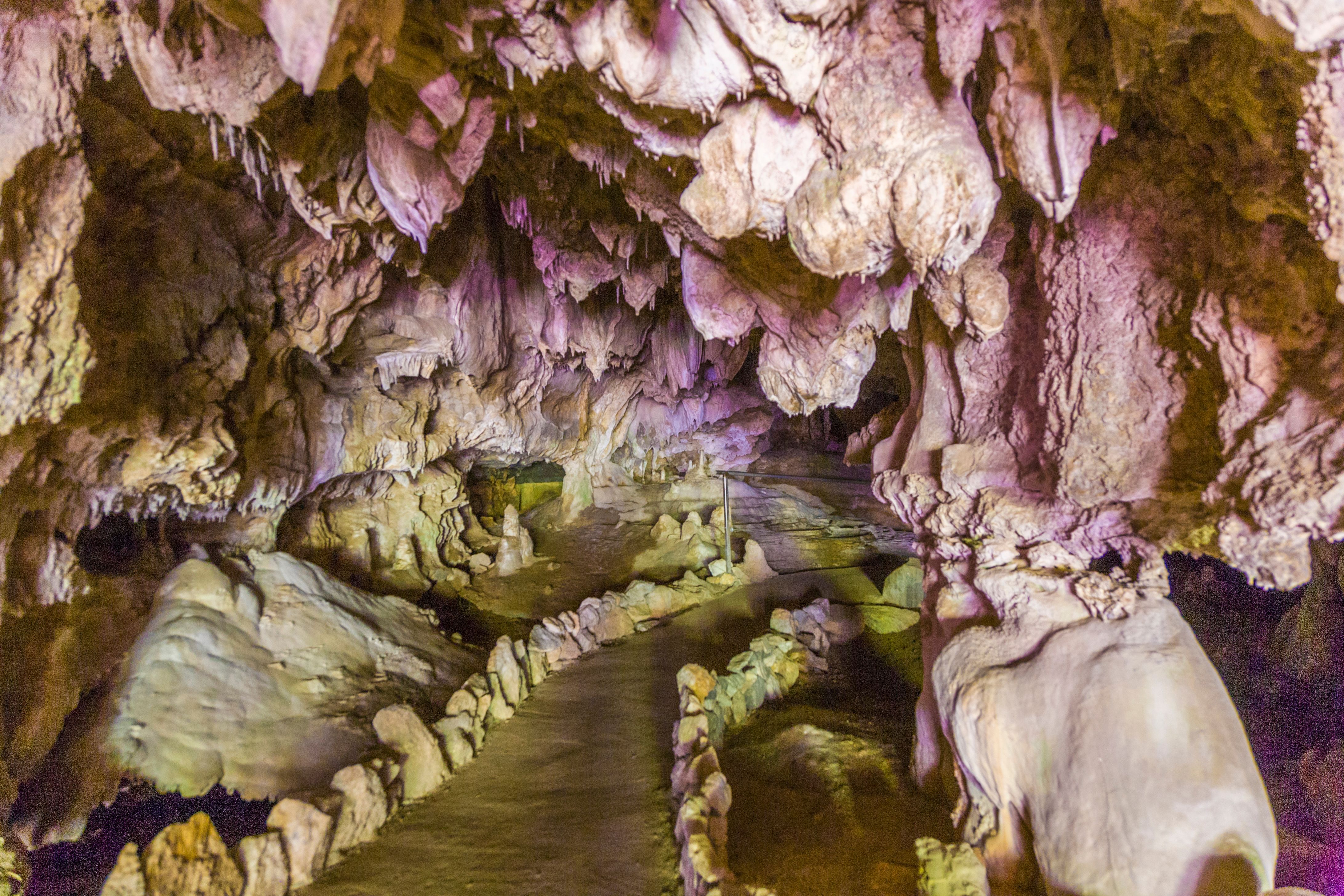 Crystal cave in Sequoia National Park