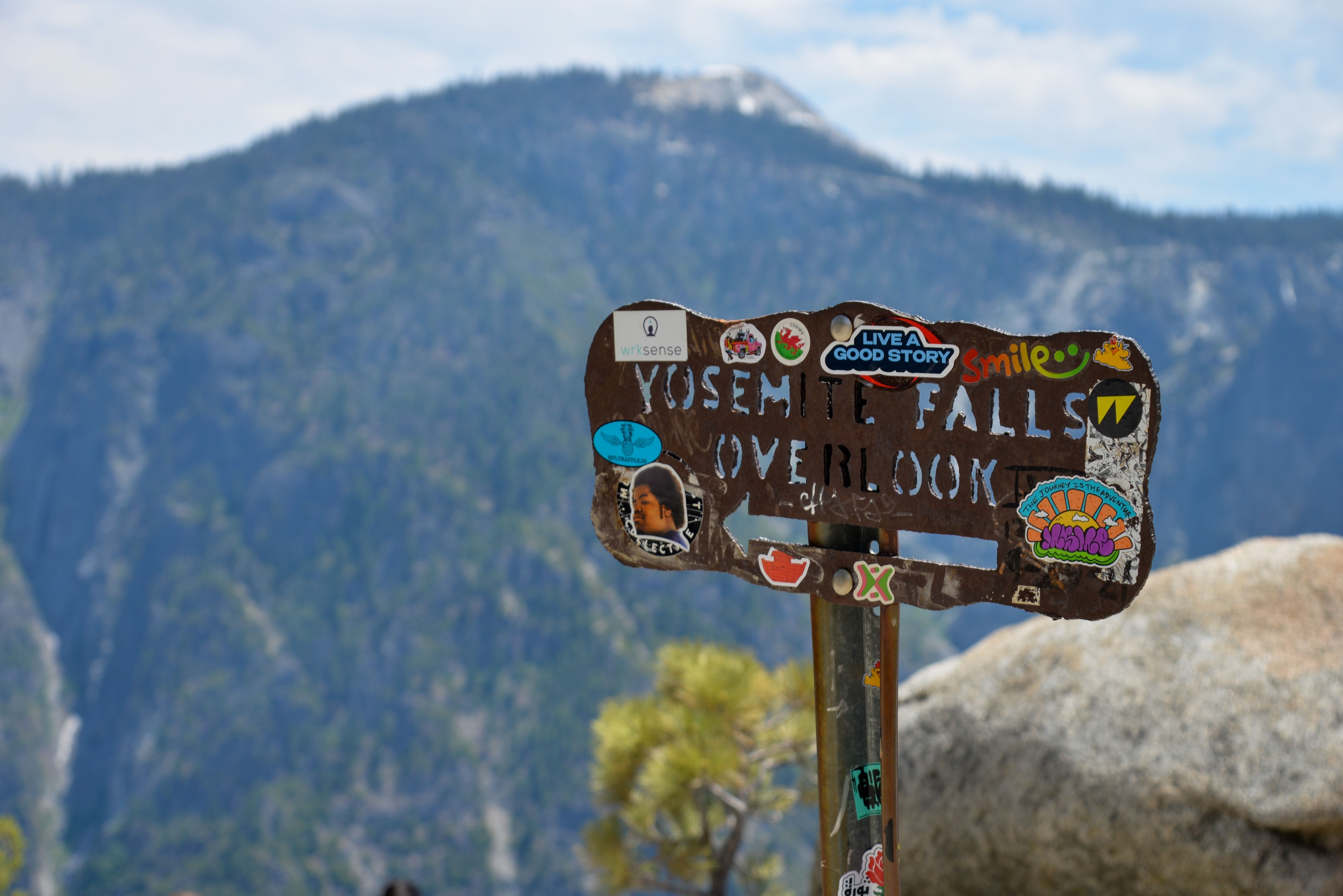Yosemite Falls Sign