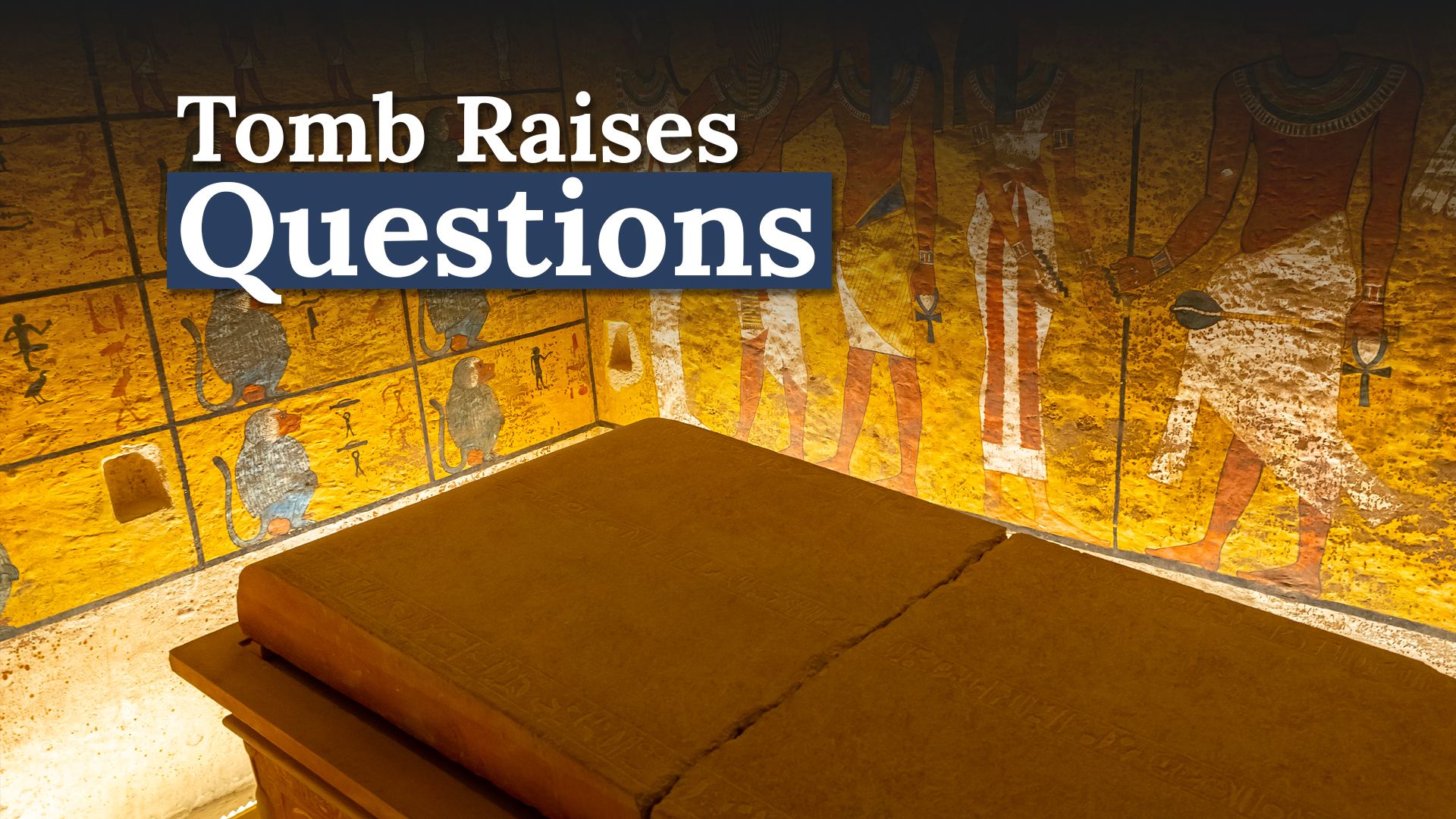 The discovery of an unknown ancient Egyptian Faroah tomb left out more questions than answers