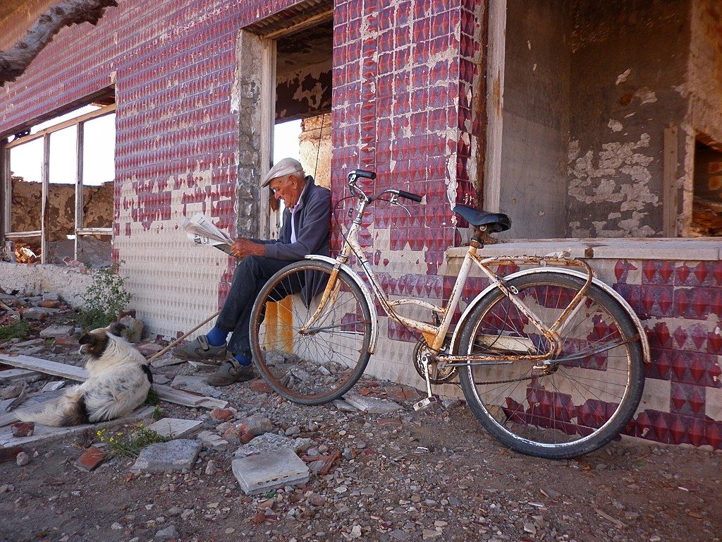 Pablo Novak, the last resident of Villa Epecuén.