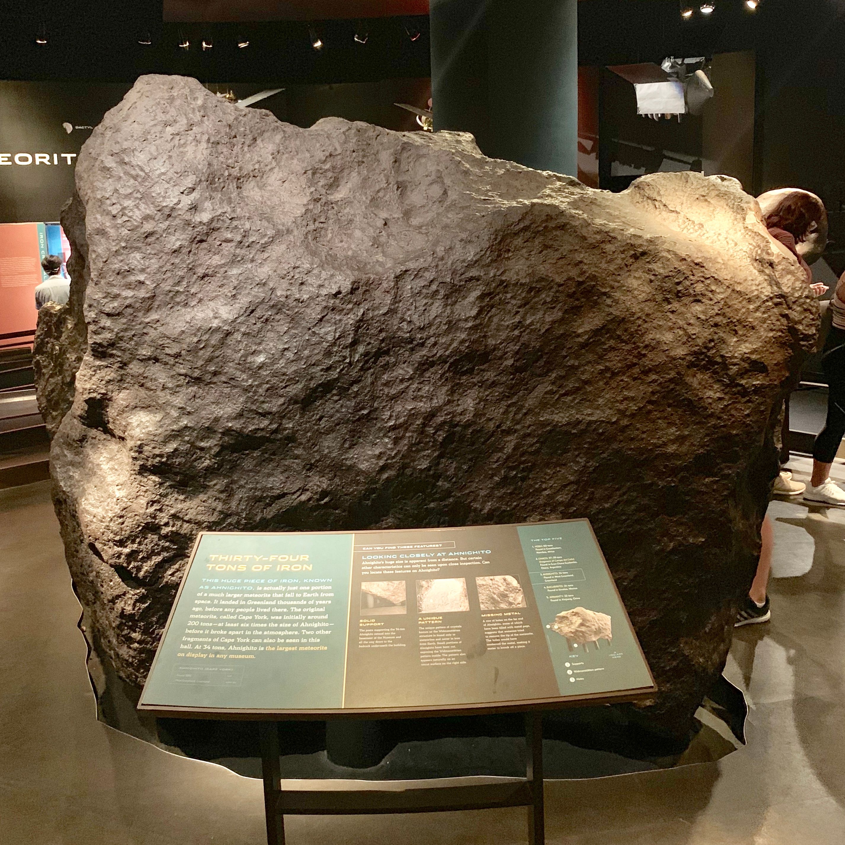 Ahnighito Meteorite New York City