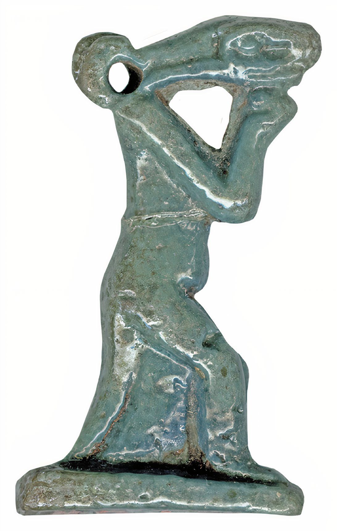 An ancient egyptian carving of Nehebkau