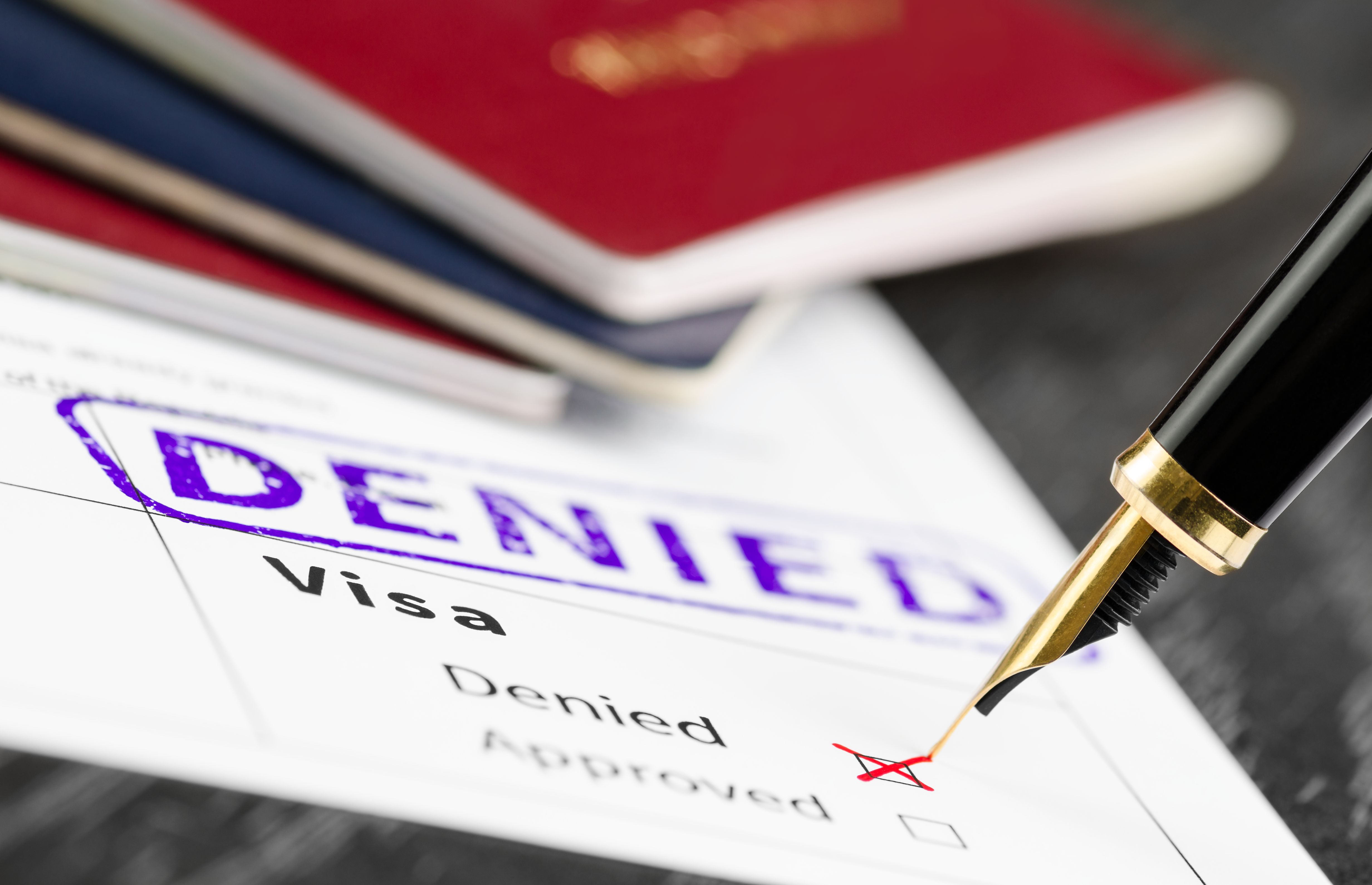 Visa Application Form Rejected
