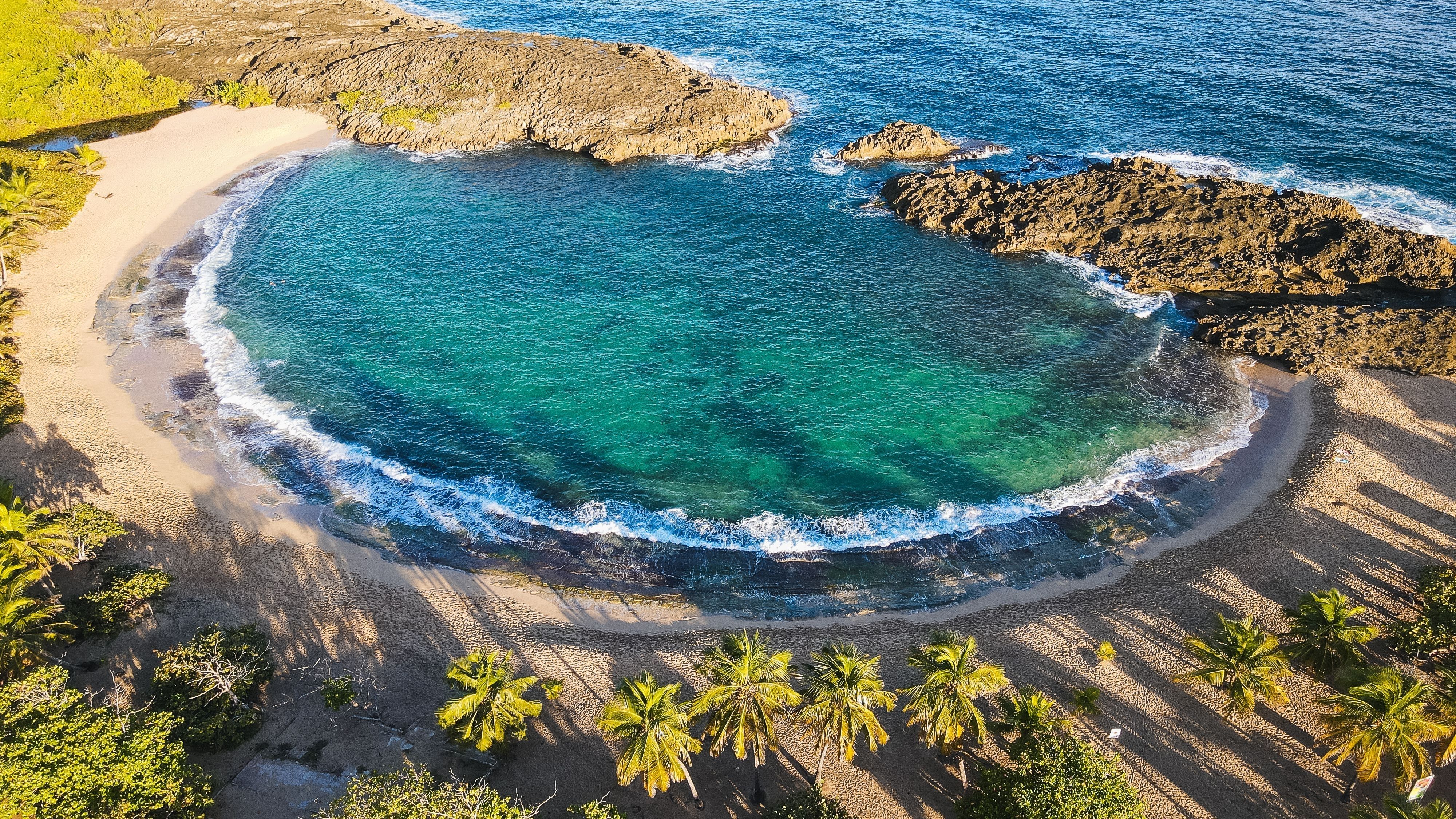 scenic beach Mar Chiquita in Manati Puerto Rico