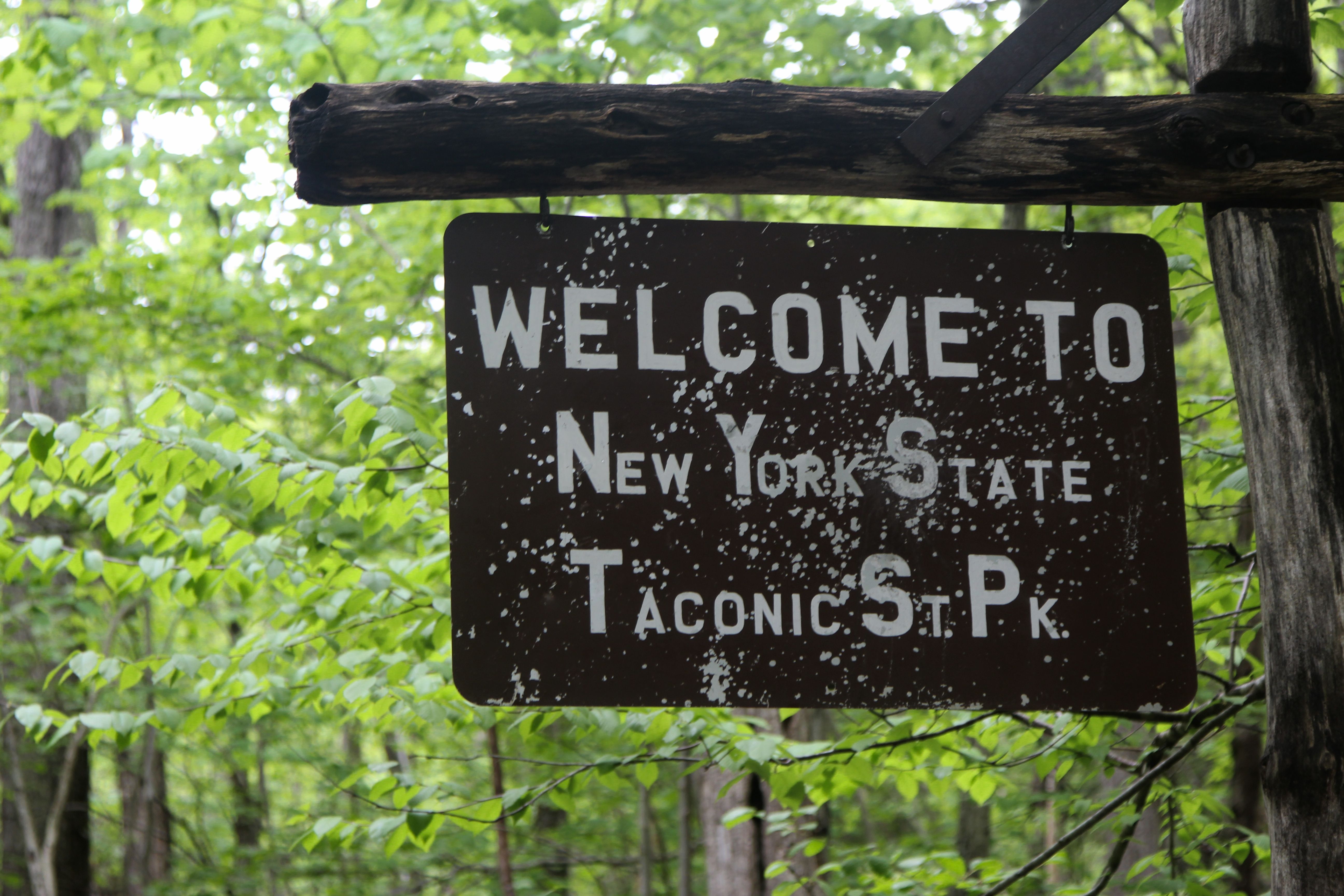 Welcome to New York State Taconic State Park, Copake, New York