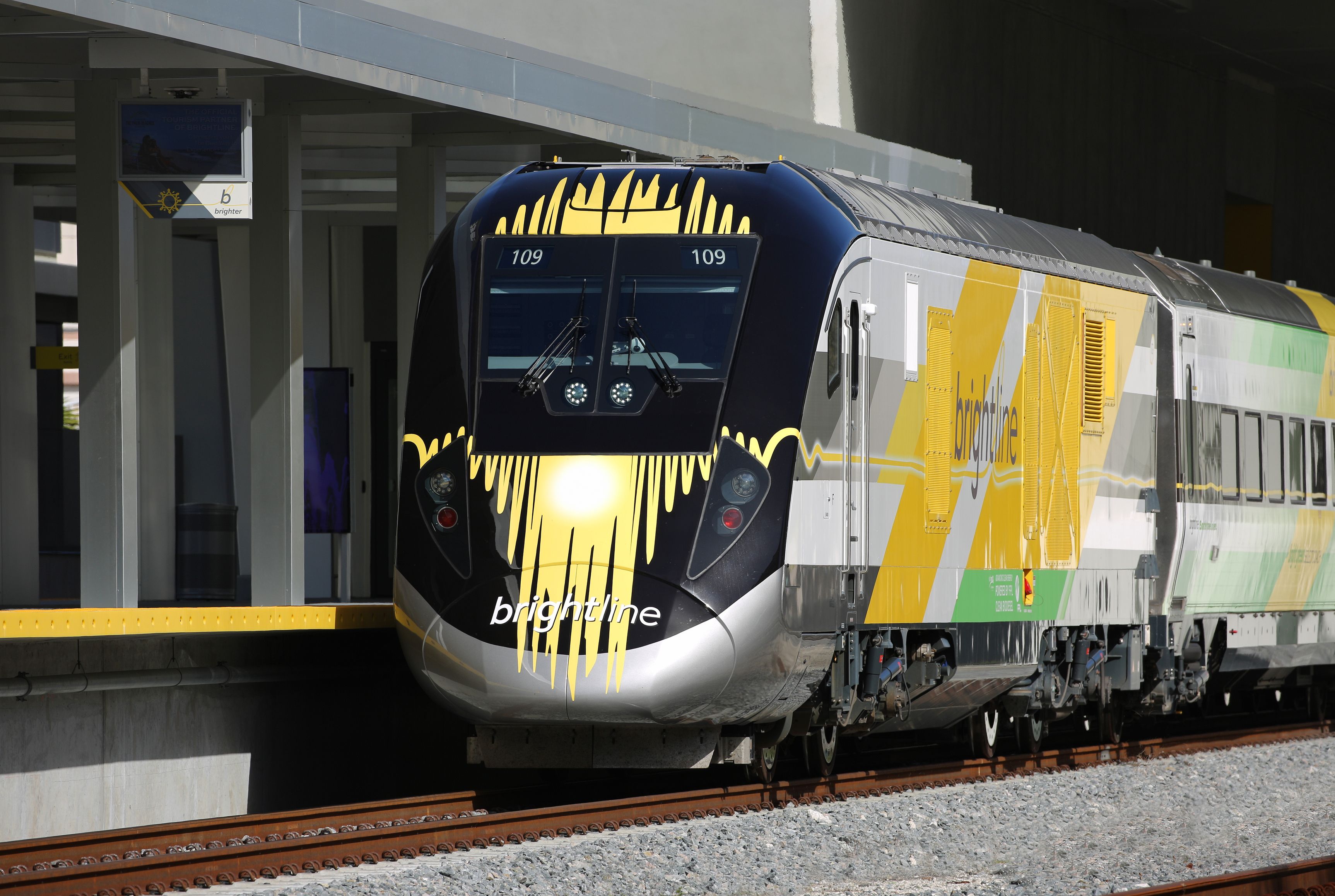 Florida's Brightline train created by Siemens Mobility.
