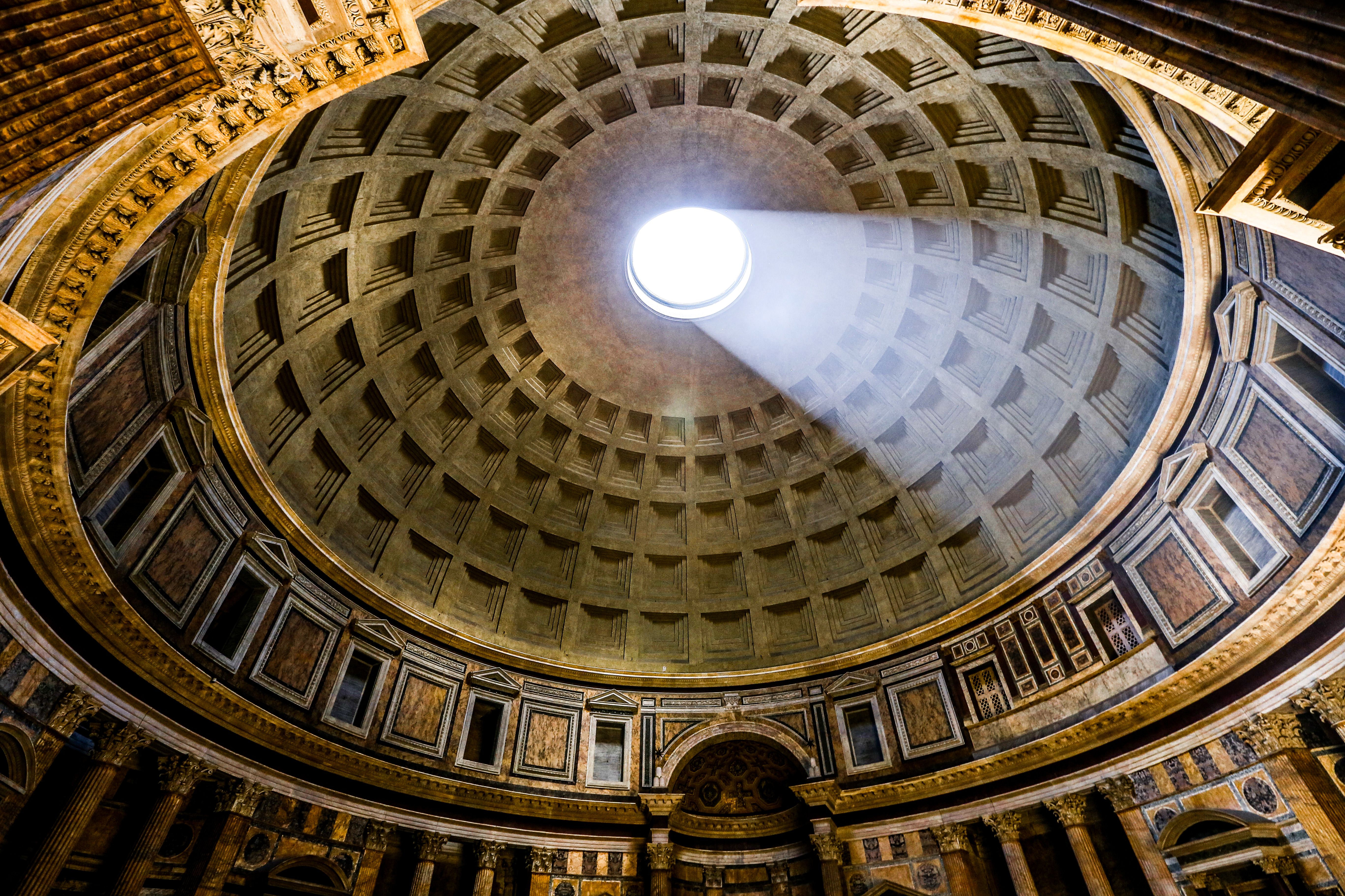 One Of Rome's Most Famous Sites Has A Huge Hole In The Ceiling—So Why Doesn't It Flood?