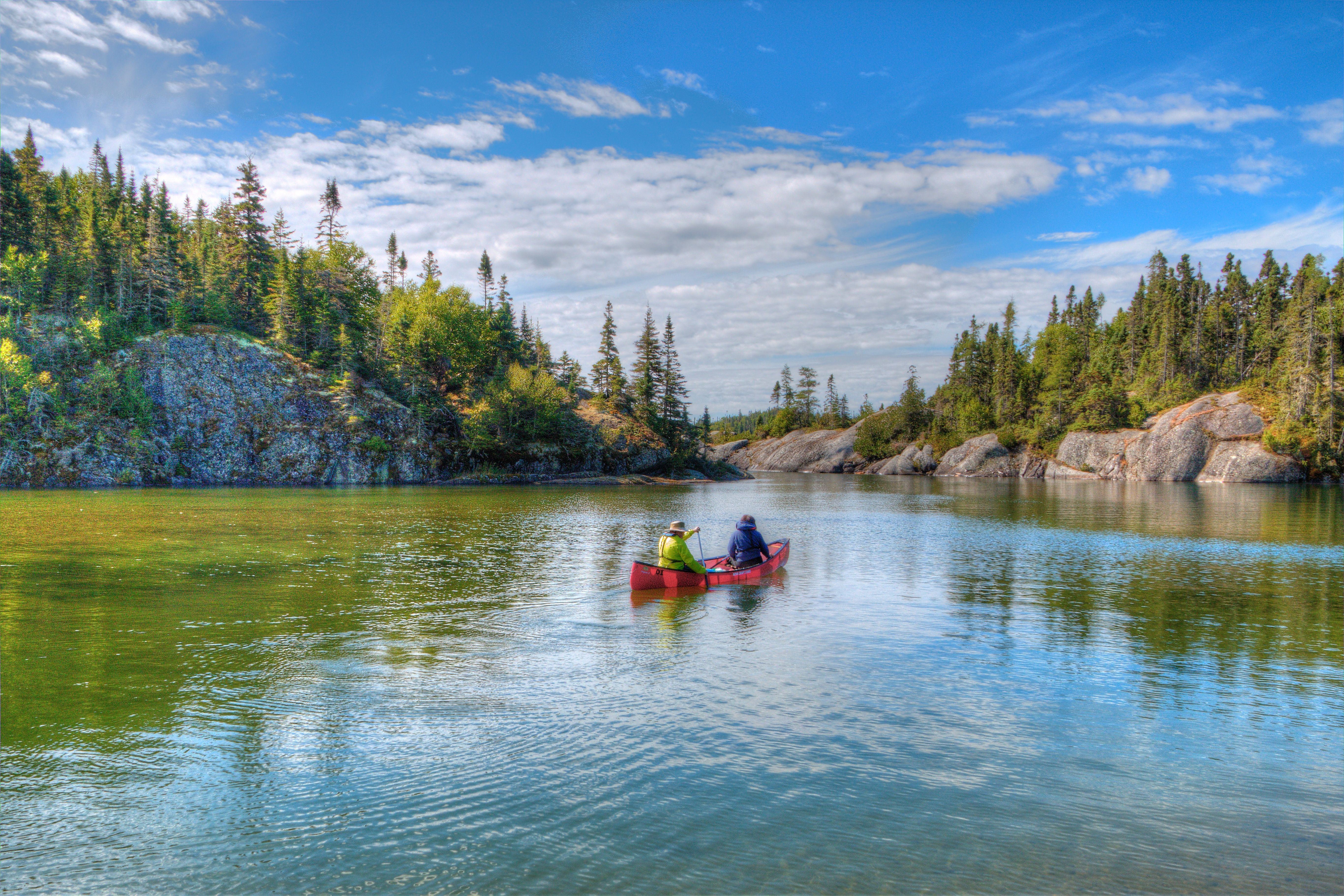 Pukaskwa National Park is on the shores of Lake Superior in Northern Ontario, Canada