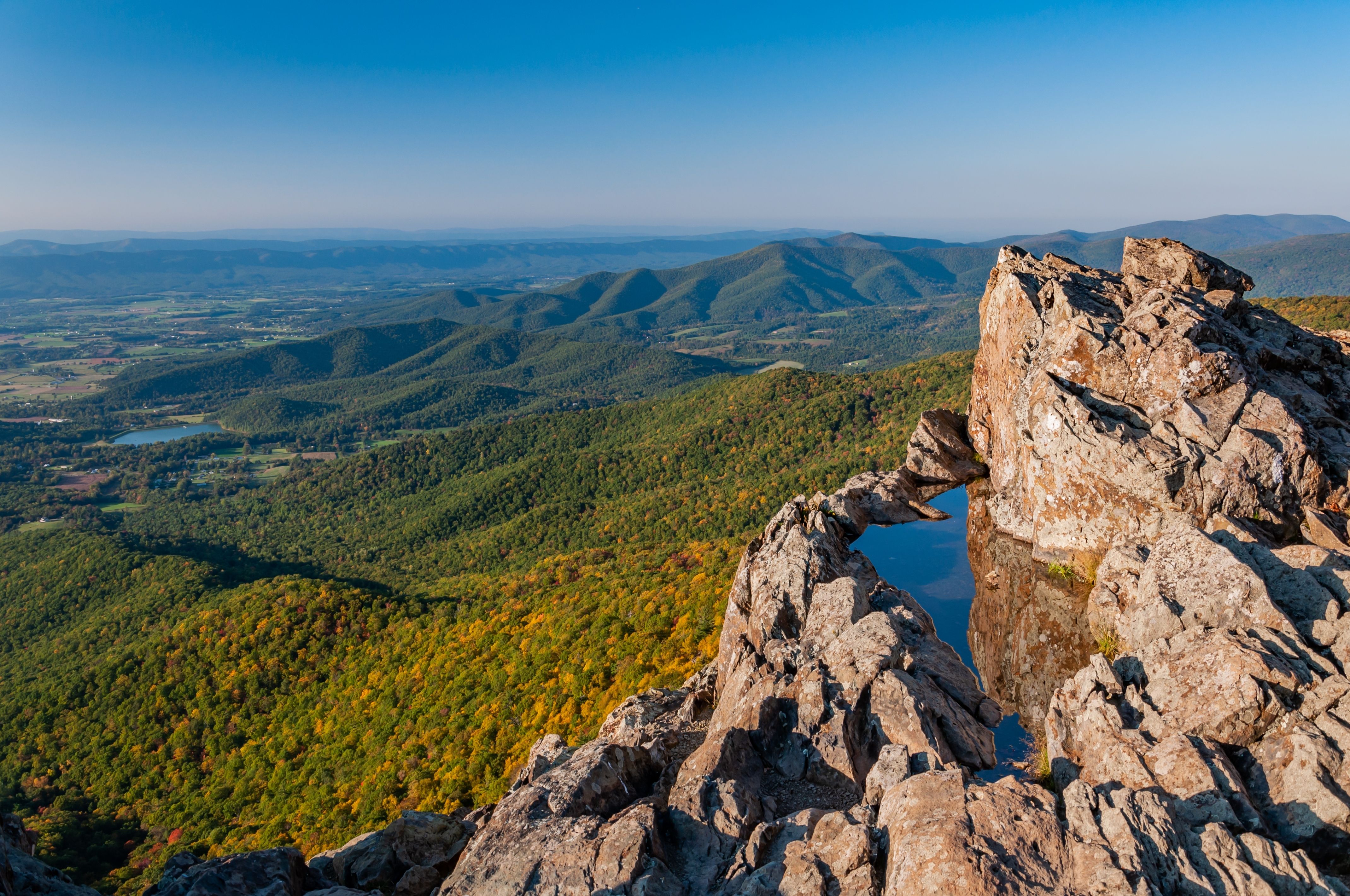 Little Stony Man Mountain, Shenandoah National Park, VA, Virginia USA