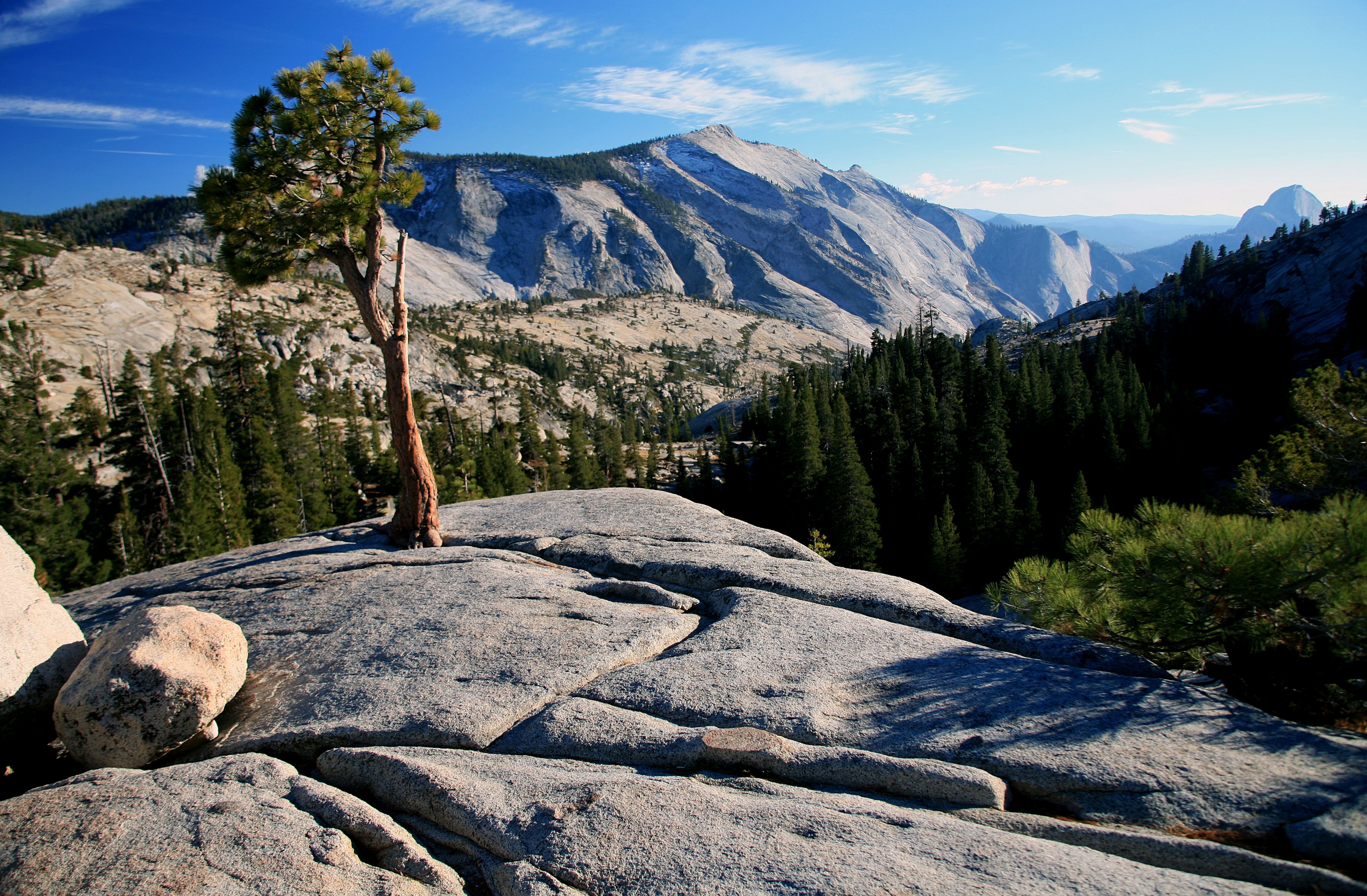 View from Olmstead Point, Yosemite National Park, California