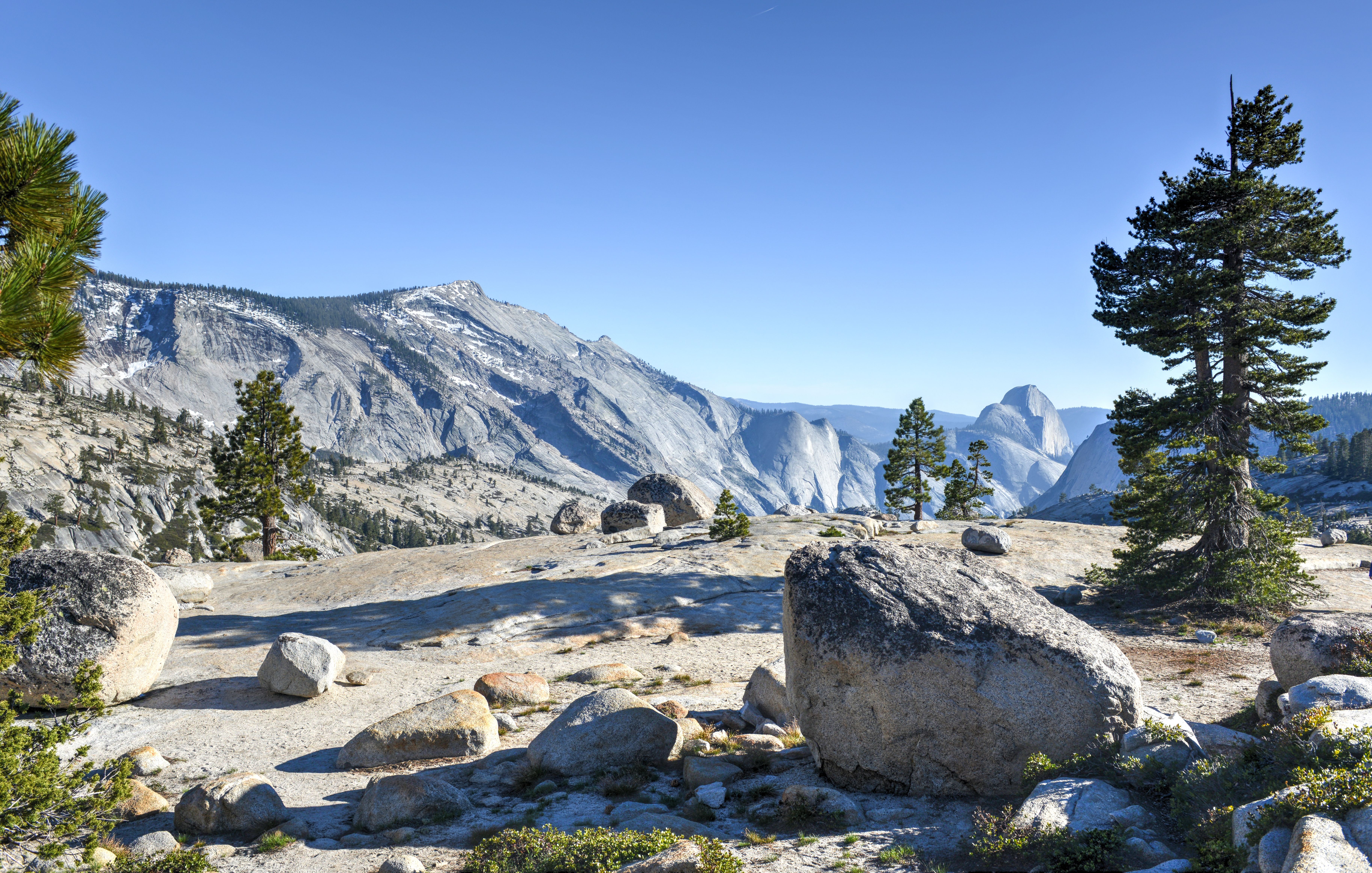 View from Olmsted Point at Yosemite National Park 