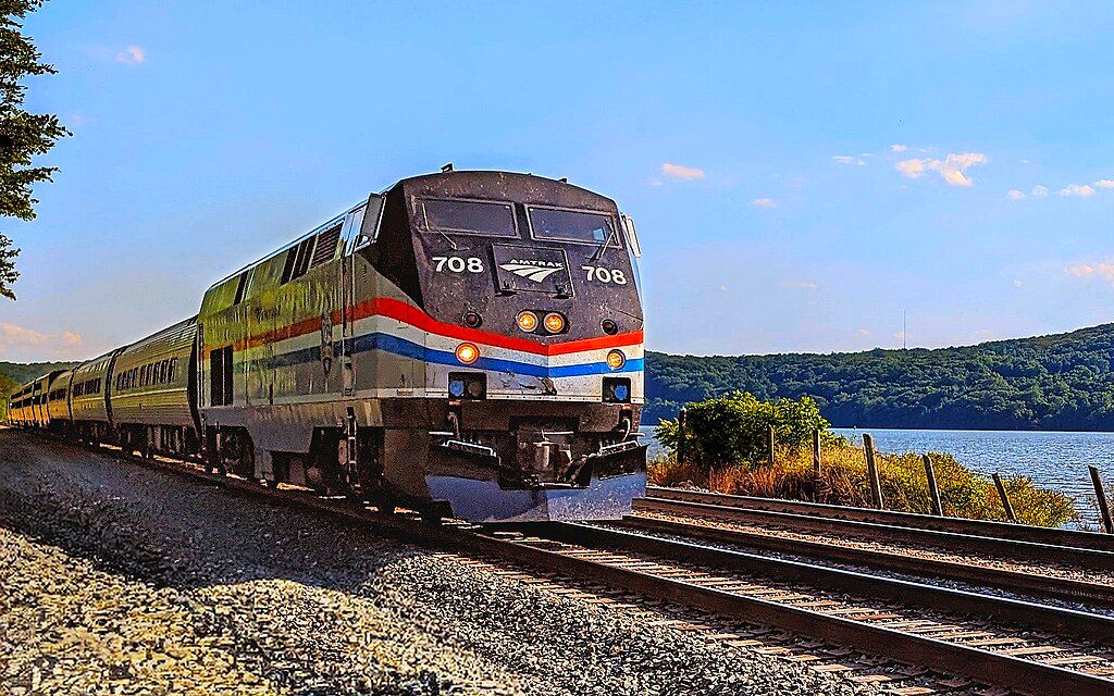 The Lake Shore Limited Amtrak route provides service between Chicago and New York City, with stops in South Bend, Cleveland, and Buffalo.