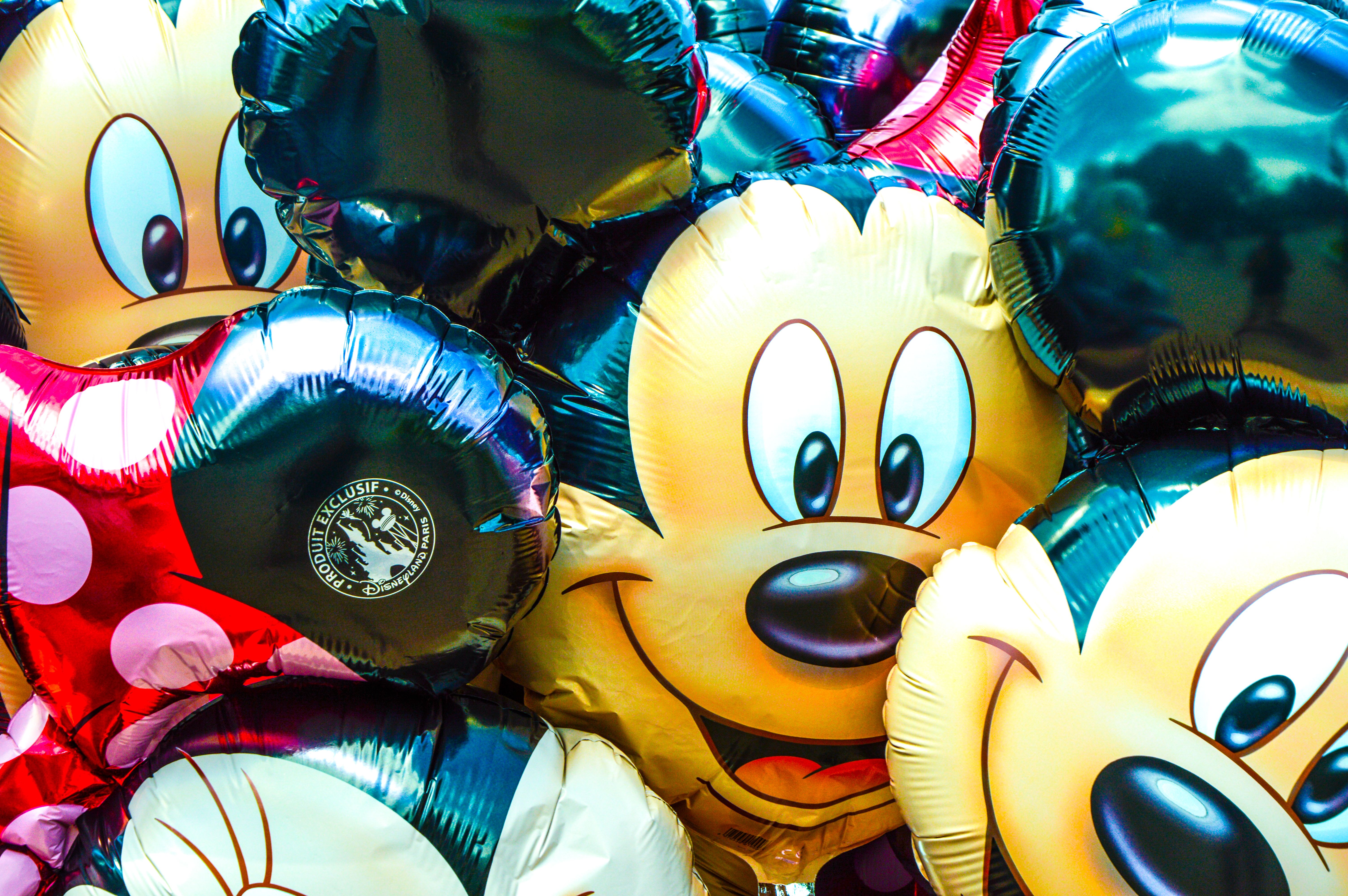 Cute balloons of Mikey mouse 