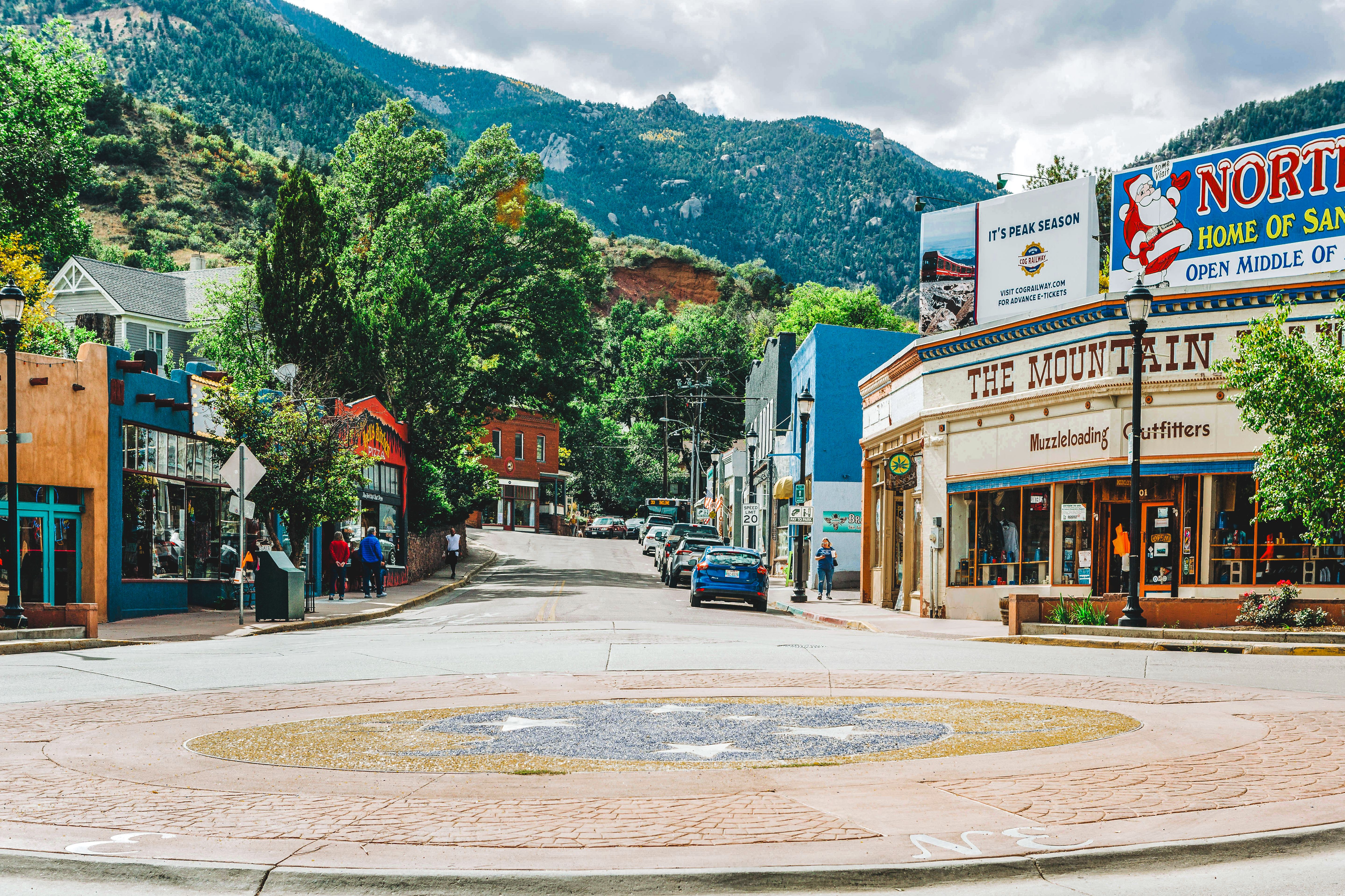 Downtown Manitou Springs, CO