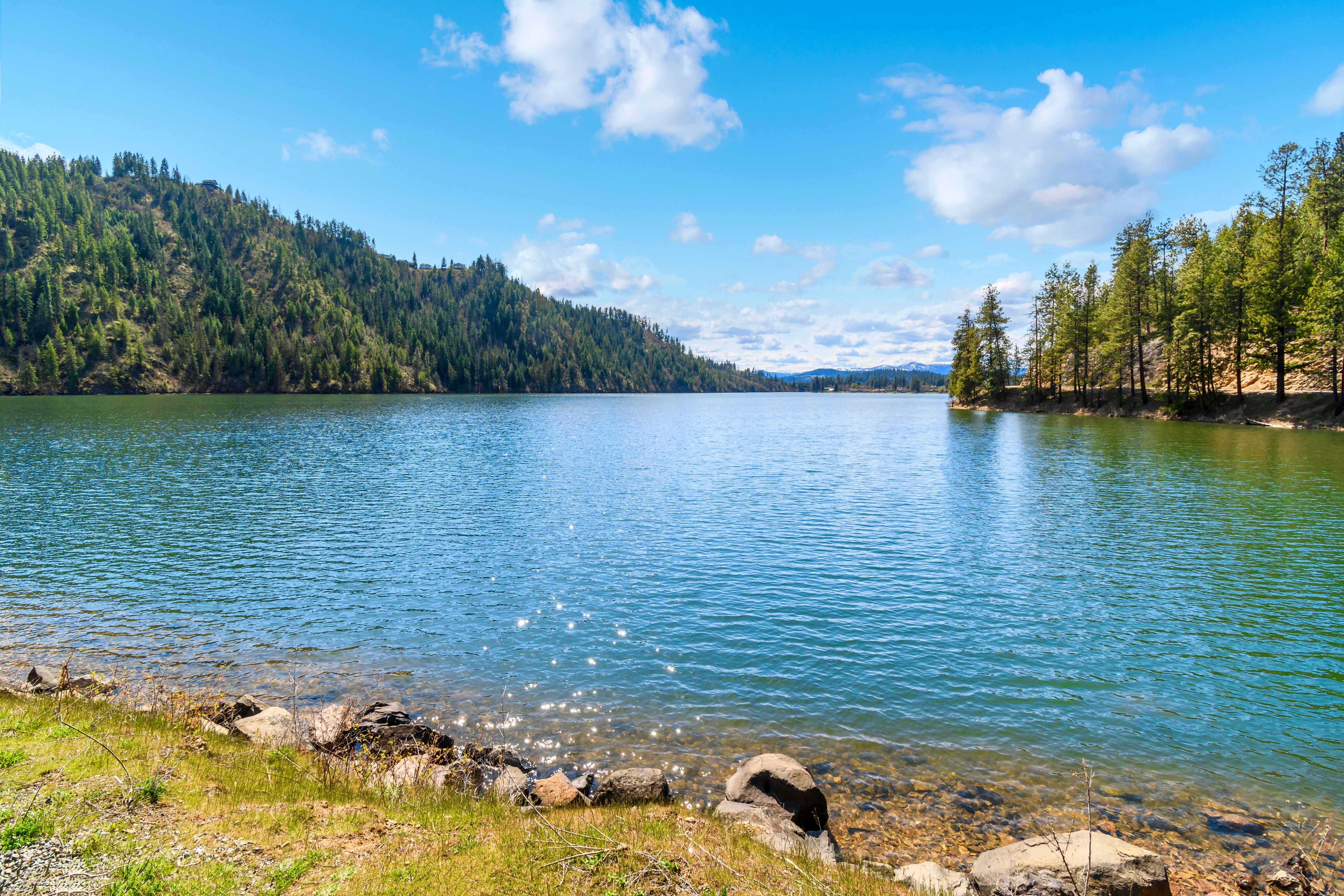 Fernan Lake Natural area,  Coeur d'Alene, Idaho USA