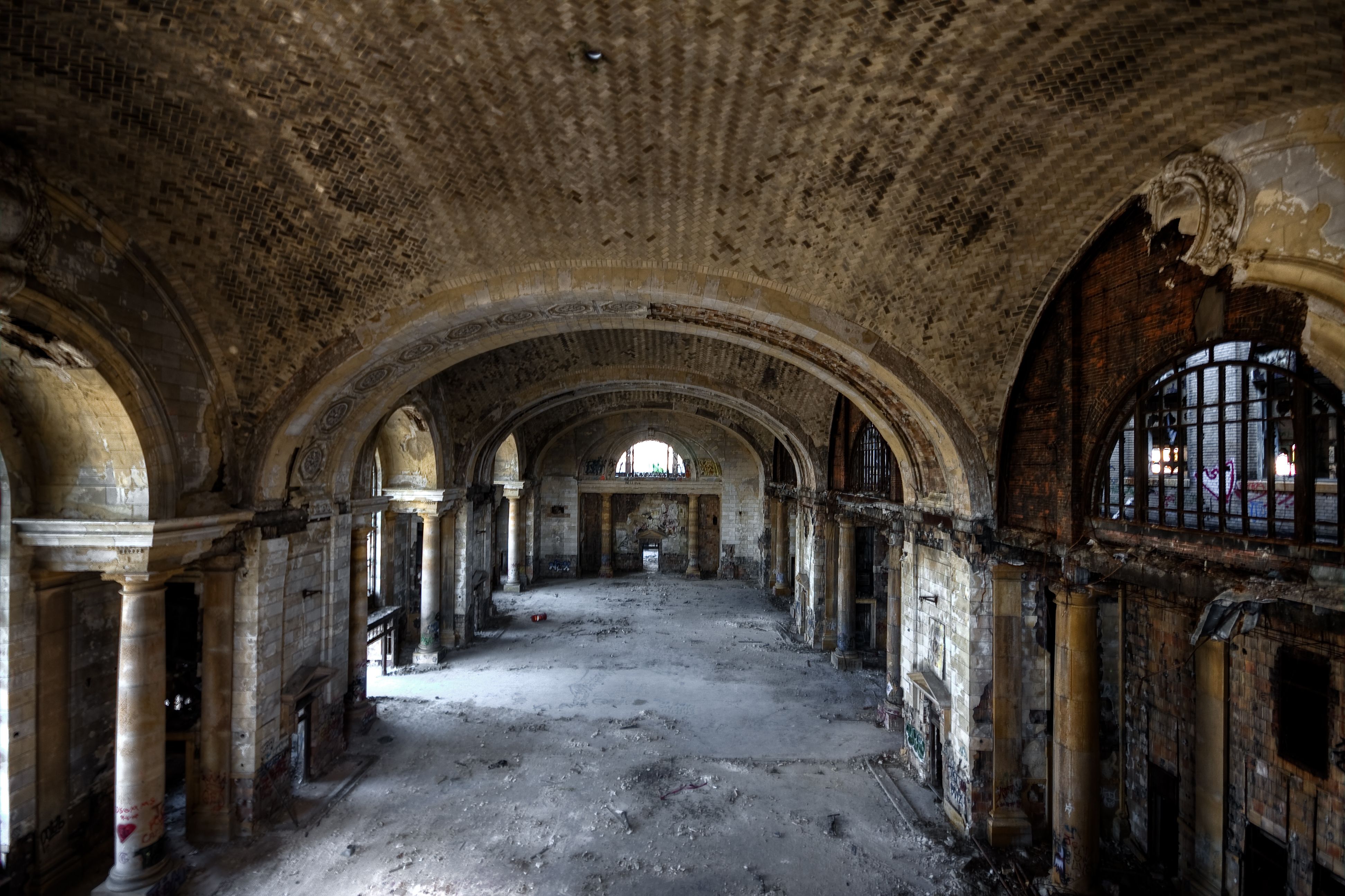 Michigan Central Train Station Interior - 2009