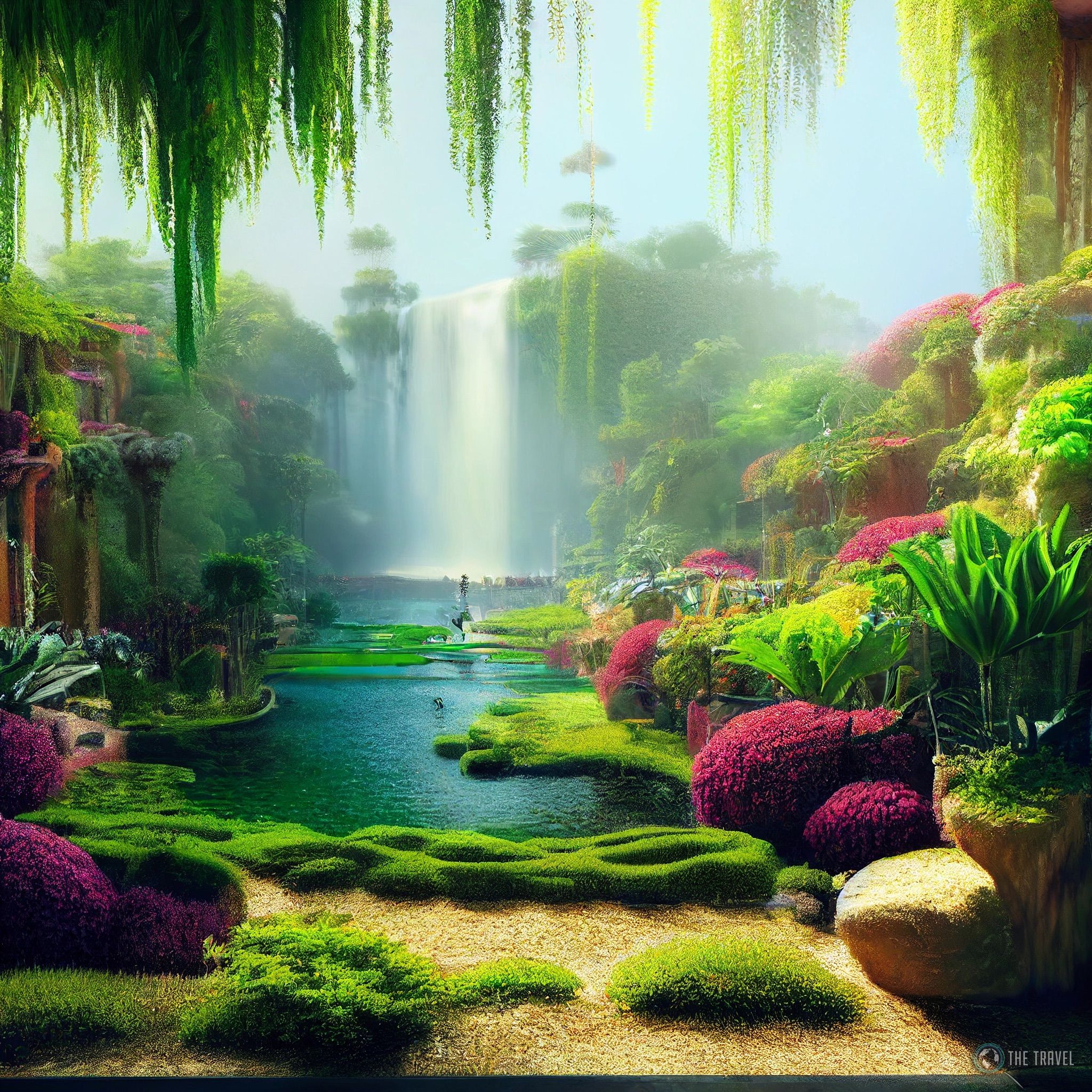 How Would The Hanging Gardens Of Babylon Look Like If They Existed Today?